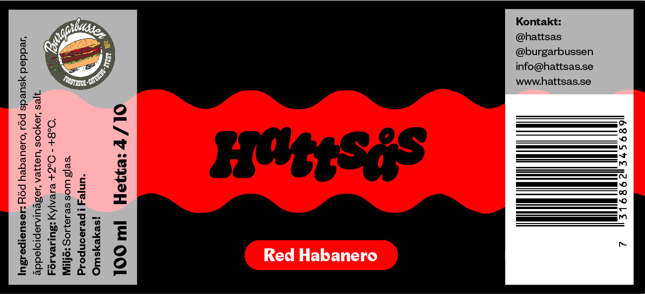 Hattsås Red Habanero